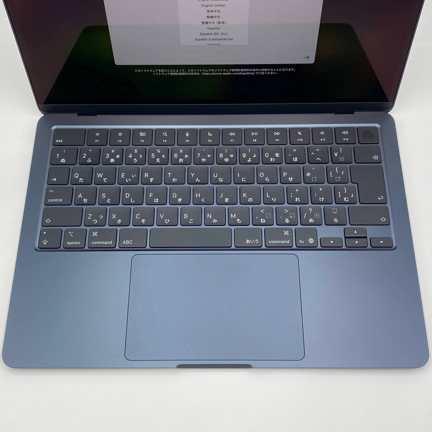 バッテリー最大容量100% 新品同様 美品 MacBook Air 13インチ M4 2025 10C CPU/10C GPU 16GB 256GB 充放電回数4回 C3885 80サイズ発送