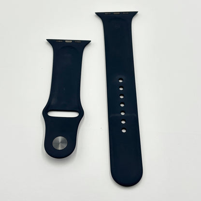 美品 Apple Watch SE3 GPSモデル 44mm A3325 MEHQ4J/A ミッドナイト スポーツバンド バッテリー最大容量100%【C5698-C】