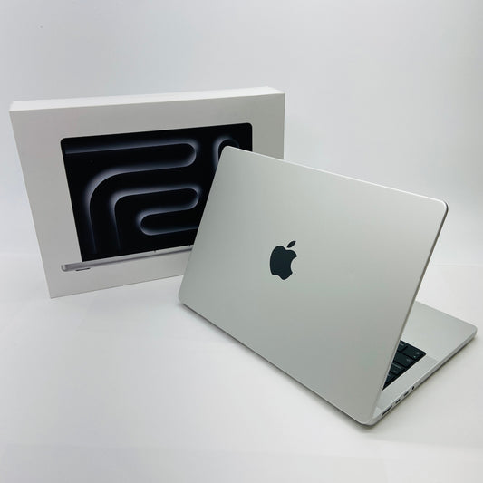 Apple MacBook Pro Apple M3 8GB SSD 512GB 14.2型 シルバー MR7J3J/A  2023【C4289-80】