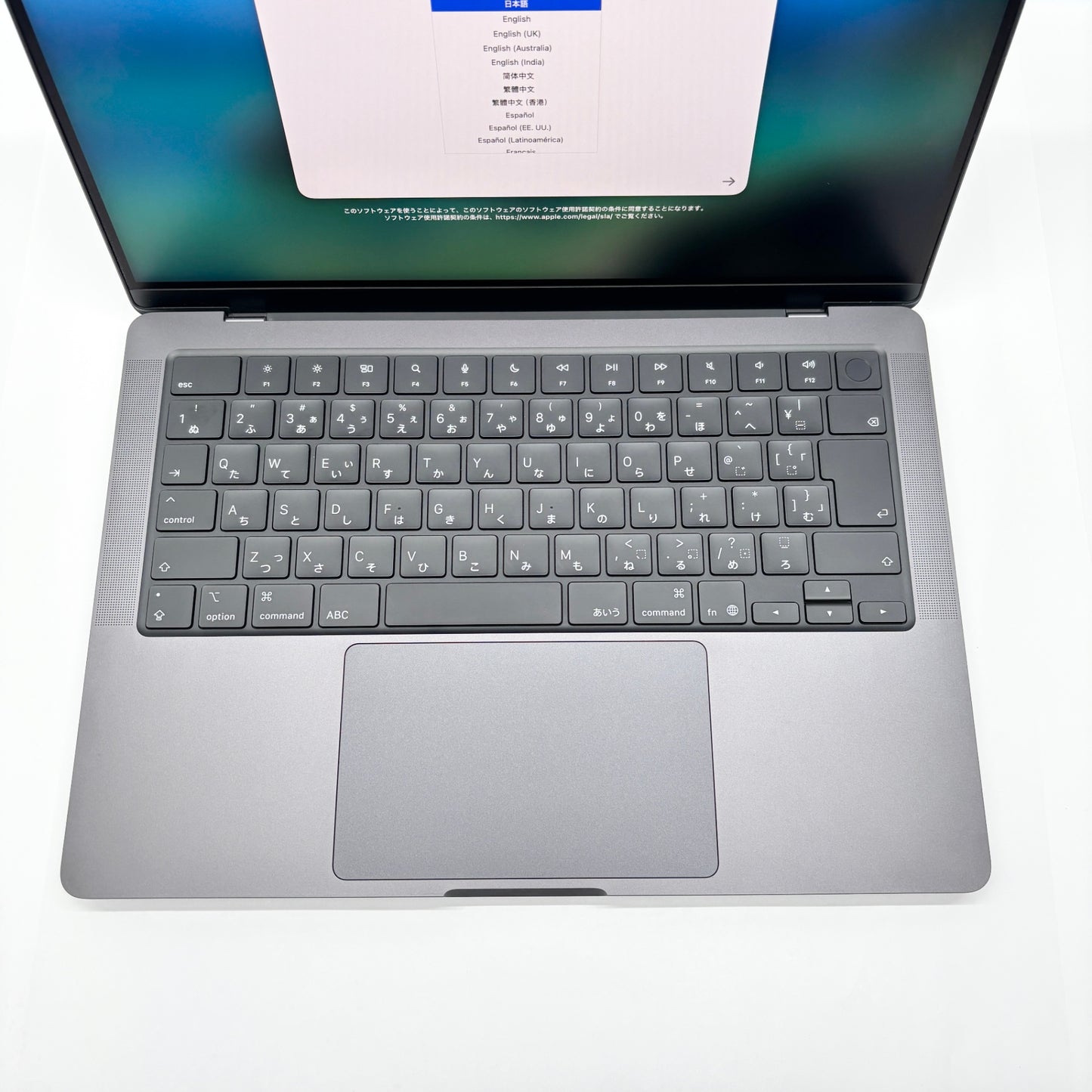 新品同様 美品 Nano-textureガラス仕様 MacBook Pro M5 14インチ10コア 32GB 1TB スペースブラック バッテリー最大容量100%【C6598-80】