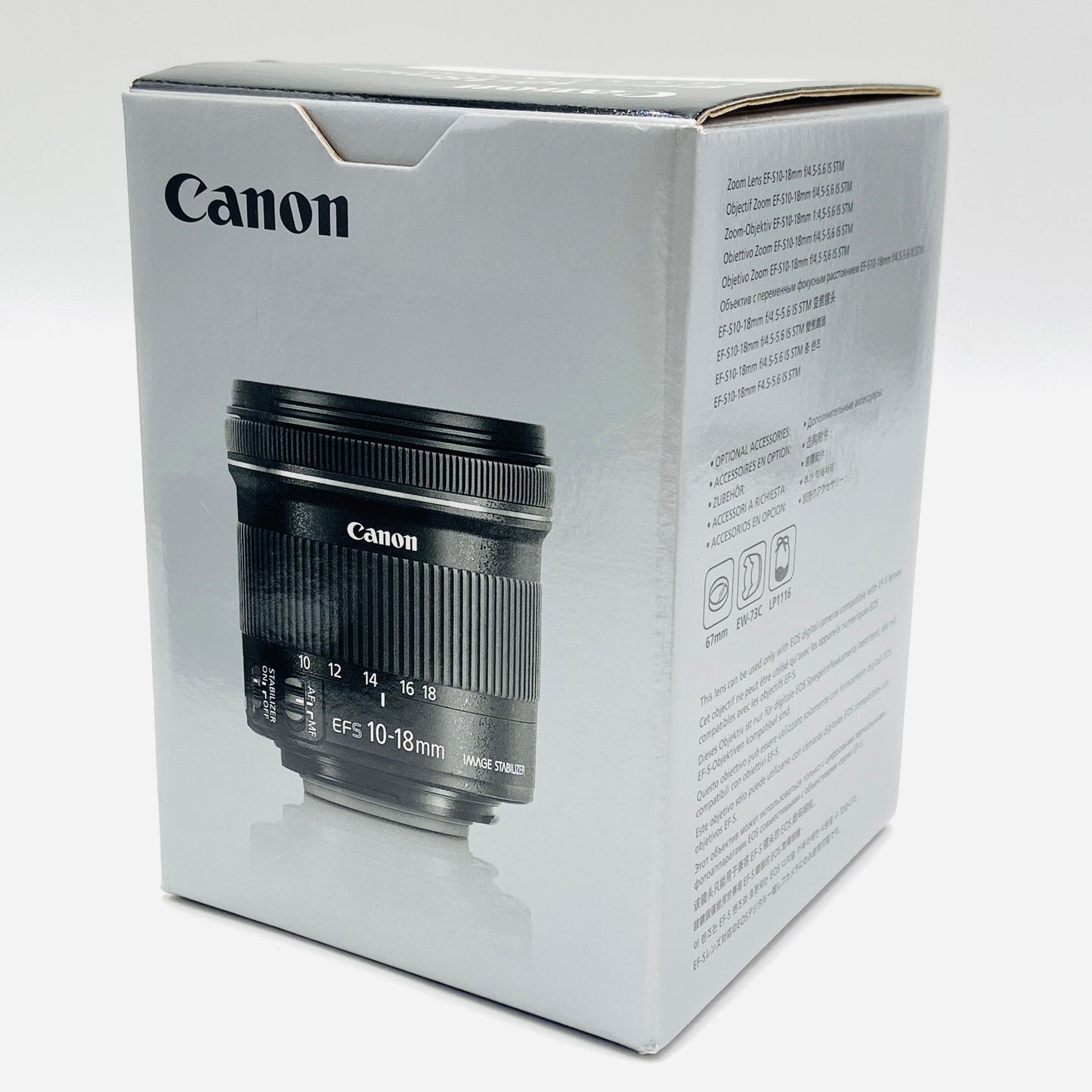 美品 Canon EFS 10-18mm F4.5-5.6 IS STM【C4432-60】