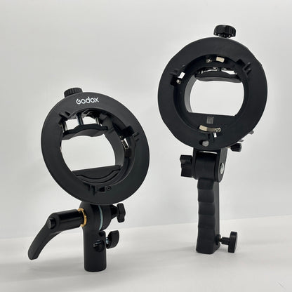 美品 Godox ストロボマウント ブラケット2個セット【C8599-80】