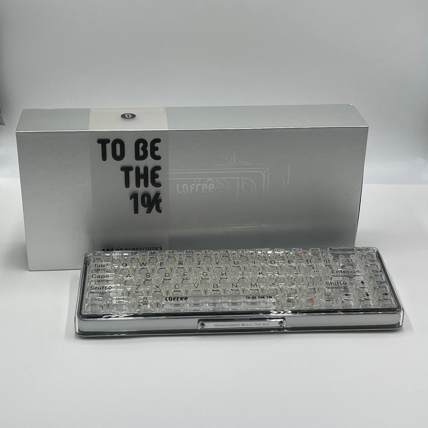 Lofree クリア　Bluetoothメカニカルキーボード　【C4922-80】