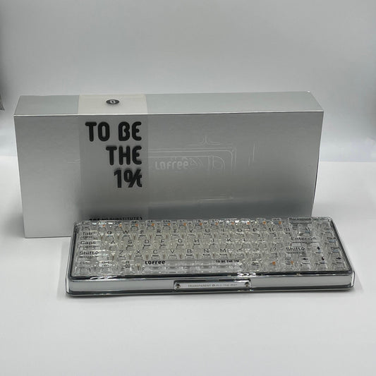 Lofree クリア　Bluetoothメカニカルキーボード　【C4922-80】
