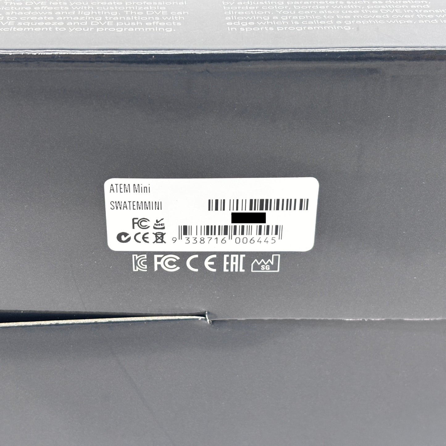 Blackmagic Design ATEM Mini ライブプロダクションスイッチャー【C8121-80】