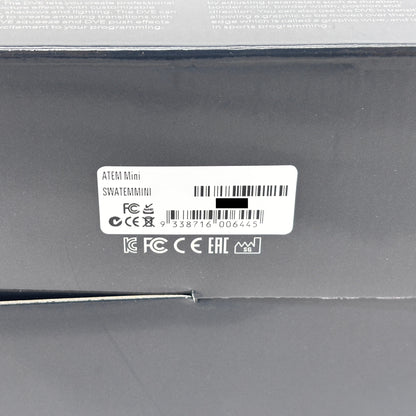 Blackmagic Design ATEM Mini ライブプロダクションスイッチャー【C8121-80】