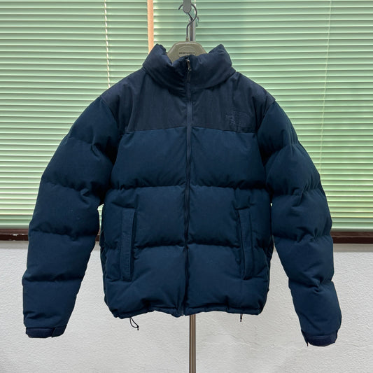 THE NORTH FACE ノースフェイス ジャケット ネイビー 紺 直営店限定 コーデュロイ ヌプシ ダウンジャケット (Corduroy Nuptse Jacket) ND92231R アウター ブルゾン サイズ:XL【C6024】
