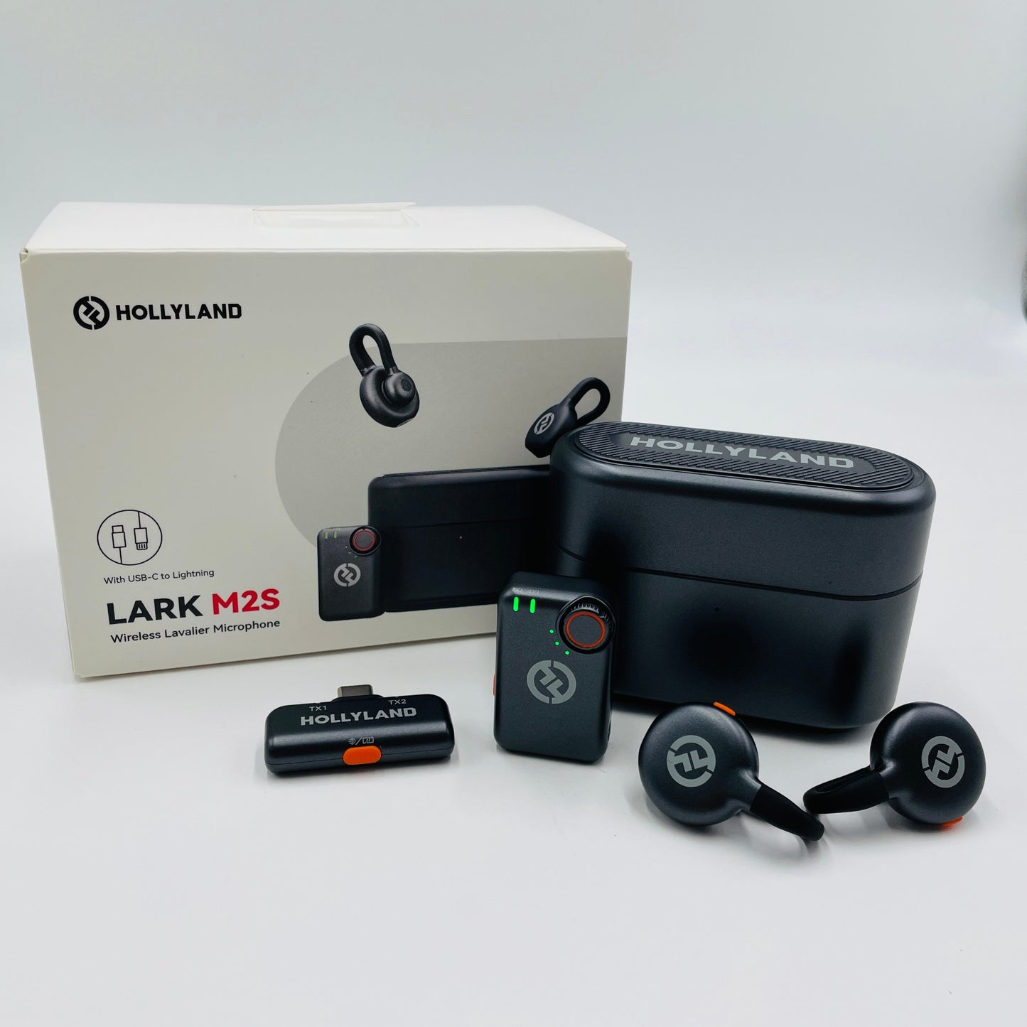 HOLLYLAND LARK M2S ワイヤレスマイク【C4359-60】