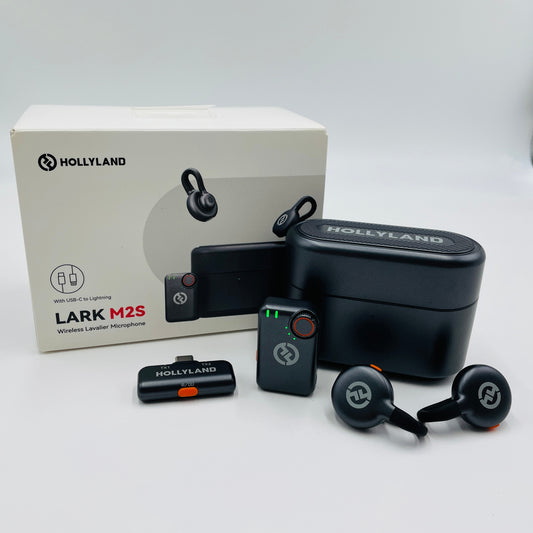 HOLLYLAND LARK M2S ワイヤレスマイク【C4359-60】