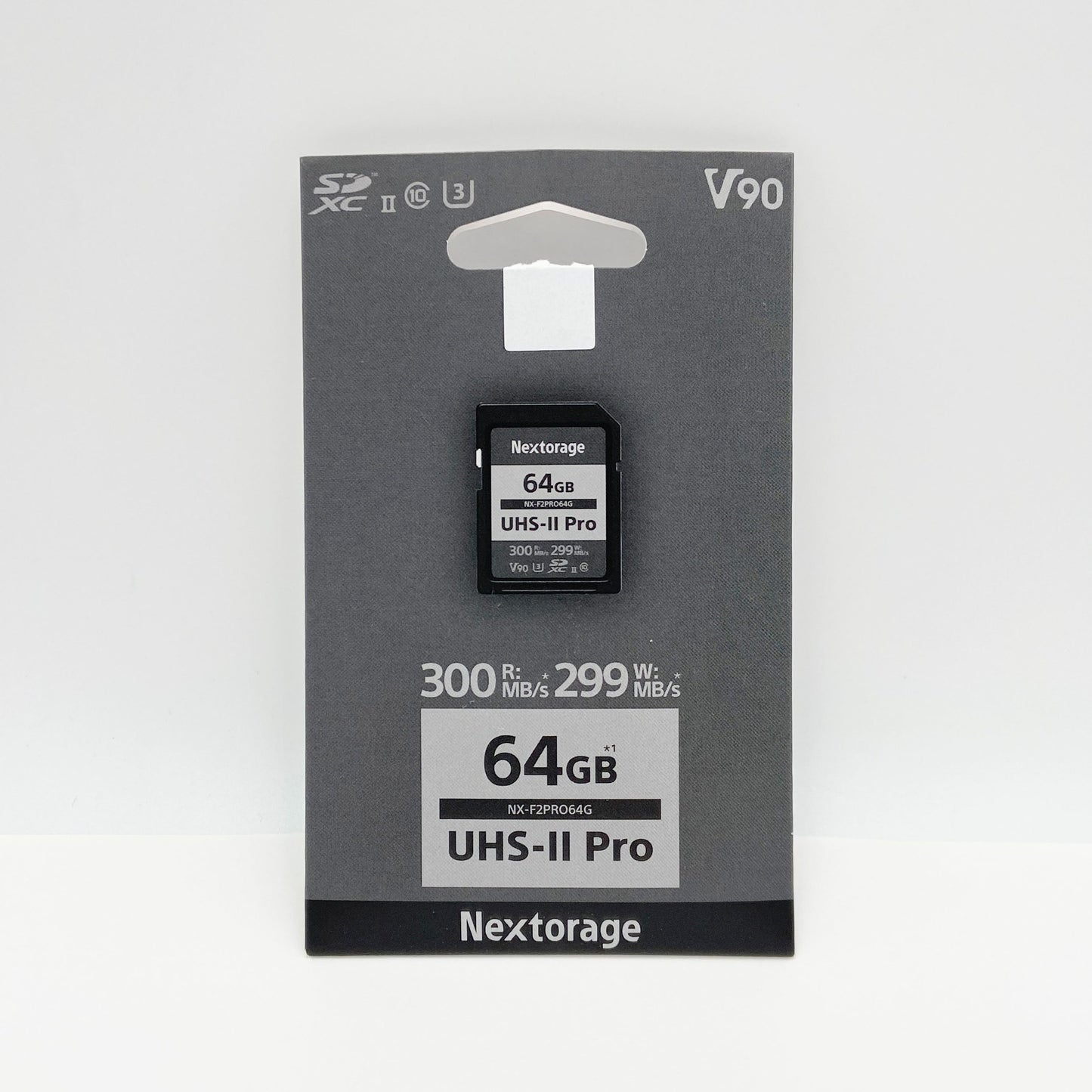 Nextorage UHS-II V90 64GB SDカード NX-F2PRO64G【C5706-N】