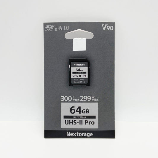 Nextorage UHS-II V90 64GB SDカード NX-F2PRO64G【C5706-N】