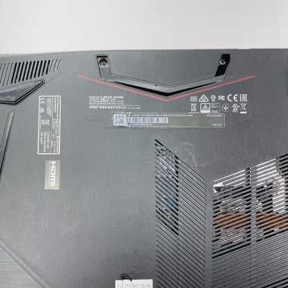 MSI MS-16R4  GF63 Thin 9SCSR Core i7-9750H 16GB SSD 512GB GTX 1650 Ti  Win11 Home【C4564-100】