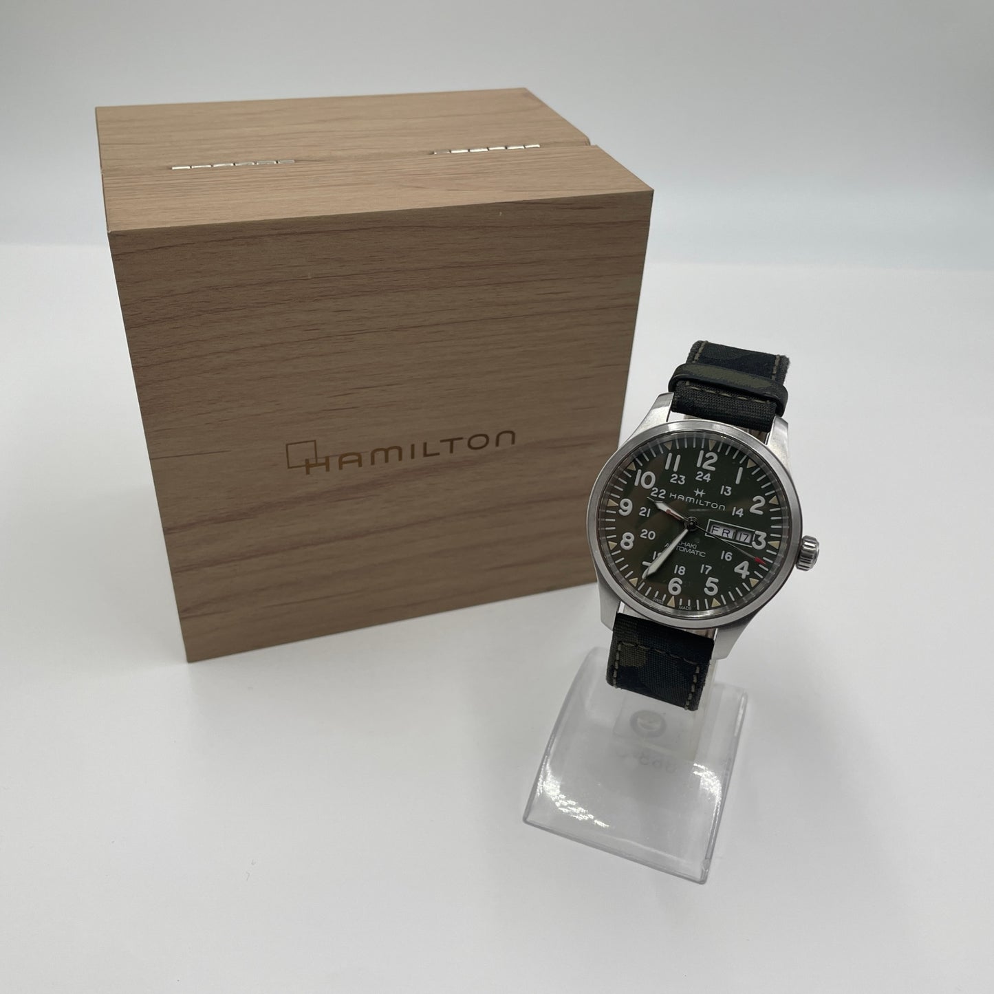 HAMILTON ハミルトン 腕時計 メンズ H70535061 カーキ フィールド デイデイト オートマチック 自動巻き　【C4676-60】
