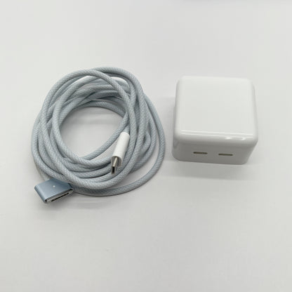 新品同様 美品 MacBook Air 13インチ (Early 2025) Apple M4 10コア 24GB SSD 512GB スカイブルー MC6V4J/A 充放電回数8回 バッテリー最大容量100%【C7977-80】