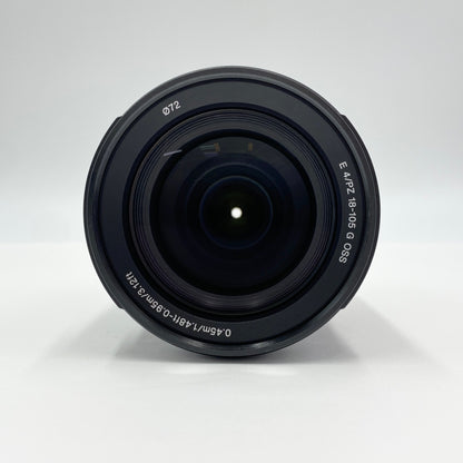 美品 SONY ソニー E PZ 18-105mm F4 G OSS SELP18105G Eマウント【C5974】