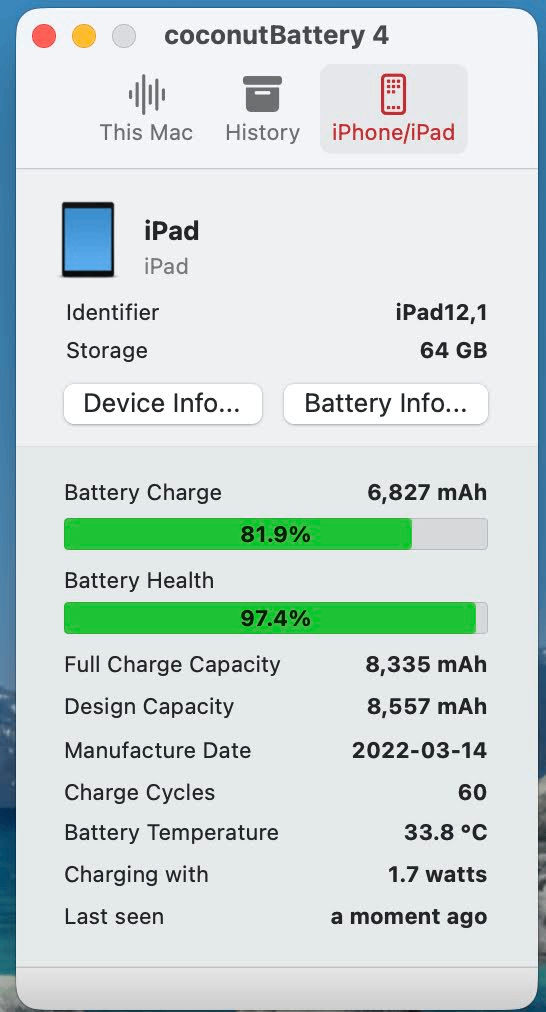 美品 iPad 第9世代 Wi-Fi 64GB MK2K3J/A スペースグレイ バッテリー最大容量96%【C5171-60】