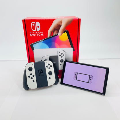 美品 NINTENDO Switch 有機EL 本体 HEG-001【C4566-80】