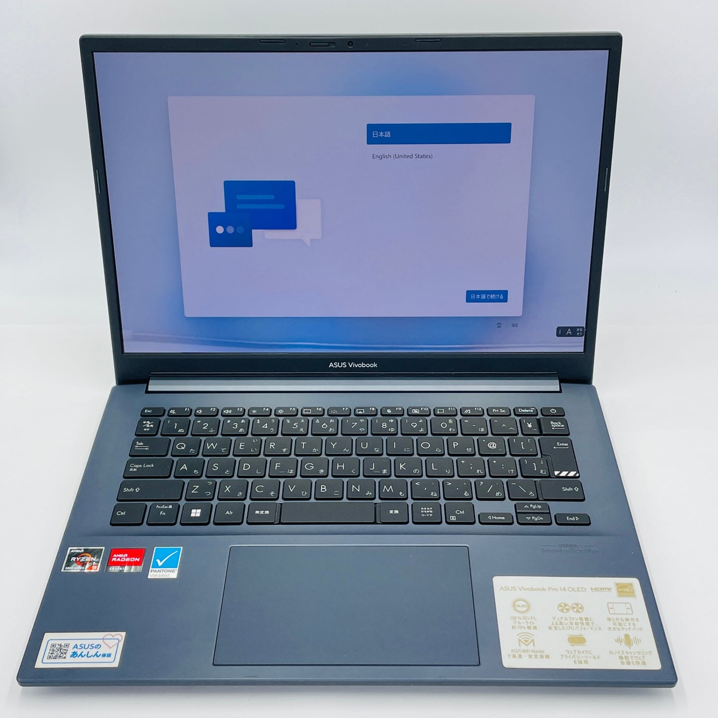 ASUS Vivobook Pro 14 OLED M3401Q AMD Ryzen 9 5900HX 16GB SSD 512GB Windows11 Home 【C4997-80】