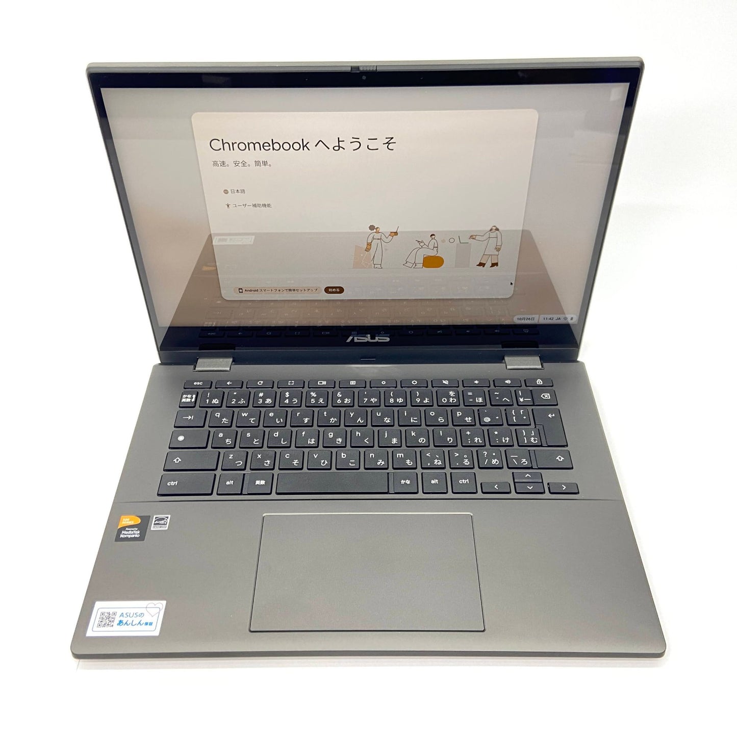 美品 Chromebook ASUS Chromebook CM14 Flip CM1402FM2A-EC0046 Chrome OS 【C5185-80】