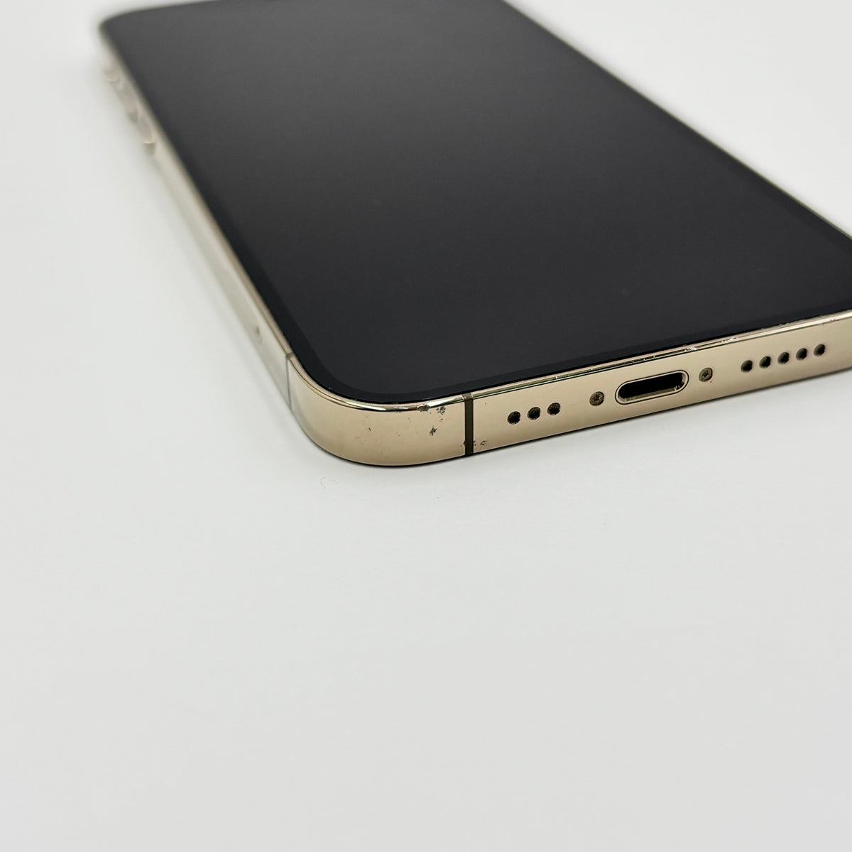 Apple iPhone 12 Pro 128GB SIMフリー MGM73J/A ゴールド バッテリー最大容量87%【C9495-C】