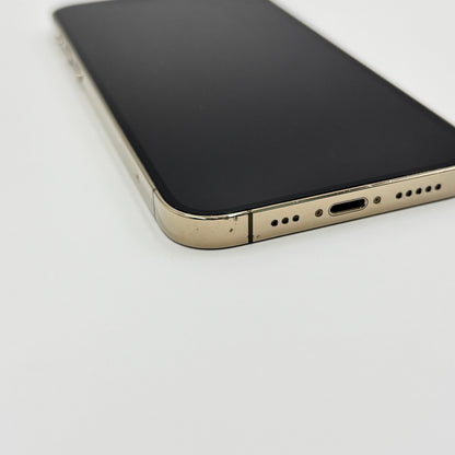 Apple iPhone 12 Pro 128GB SIMフリー MGM73J/A ゴールド バッテリー最大容量87%【C9495-C】