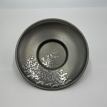 錫茶托　5枚セット 【C5764-60】