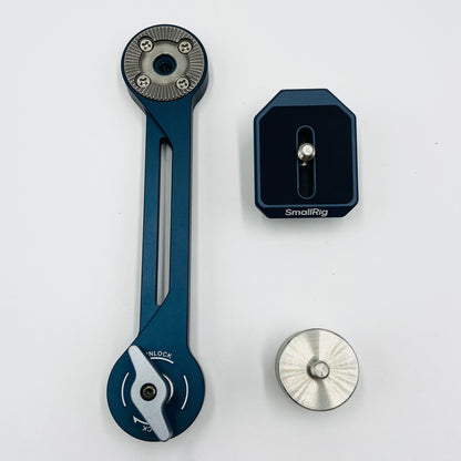 DJI Osmo Pocket 3 / GoPro HERO13 / Insta360 X4 用ミニショックアブソーバーアーム　【C4412-80】