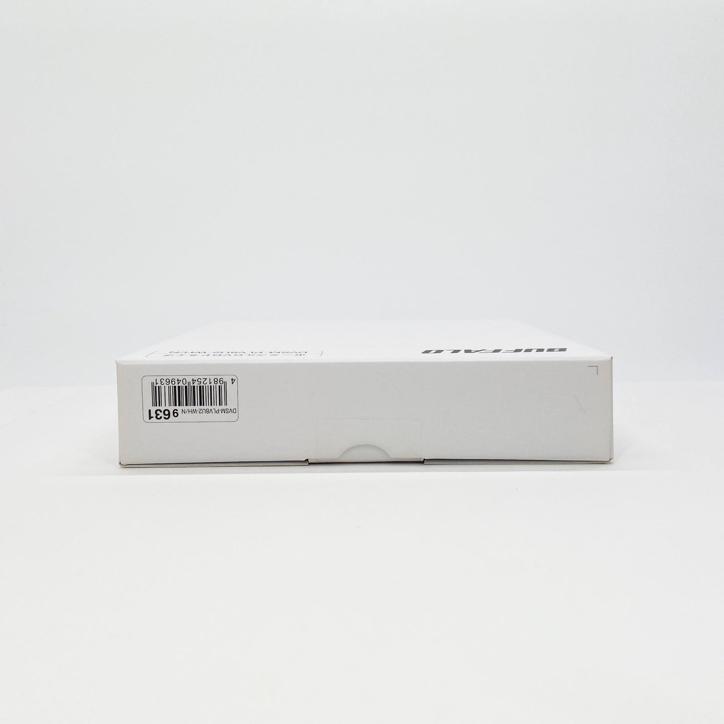新品未開封 BUFFALO ポータブルDVD/CDドライブ USB2.0規格 Window/Mac ホワイト DVSM-PLV8U2-WH/N 　【C5793-60】
