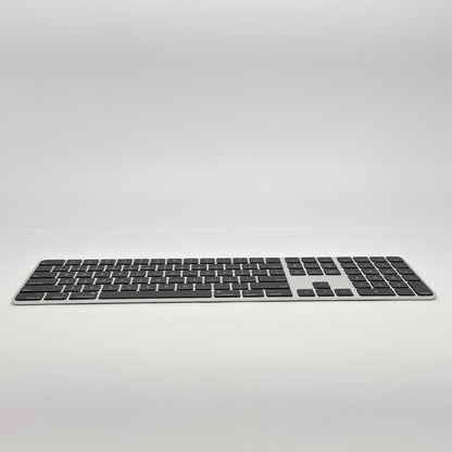 Apple Magic Keyboard with Touch ID テンキー付き 英語(US) ブラックキー 本体のみ【C6870-80】