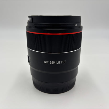 美品 新品同様 SAMYANG AF 35mm F1.8 FE ソニーEマウント 単焦点レンズ【C5391-60】