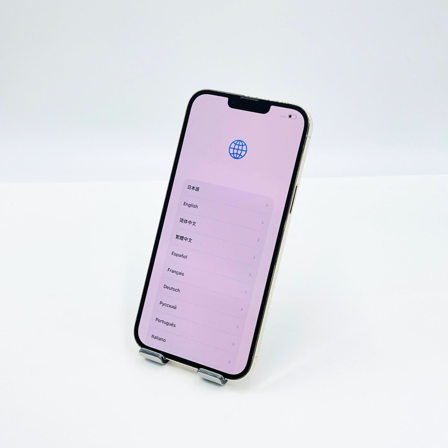 Apple iPhone13 ProMax 256GB ゴールド MLJA3J/A バッテリー最大容量83%【C4889-C】