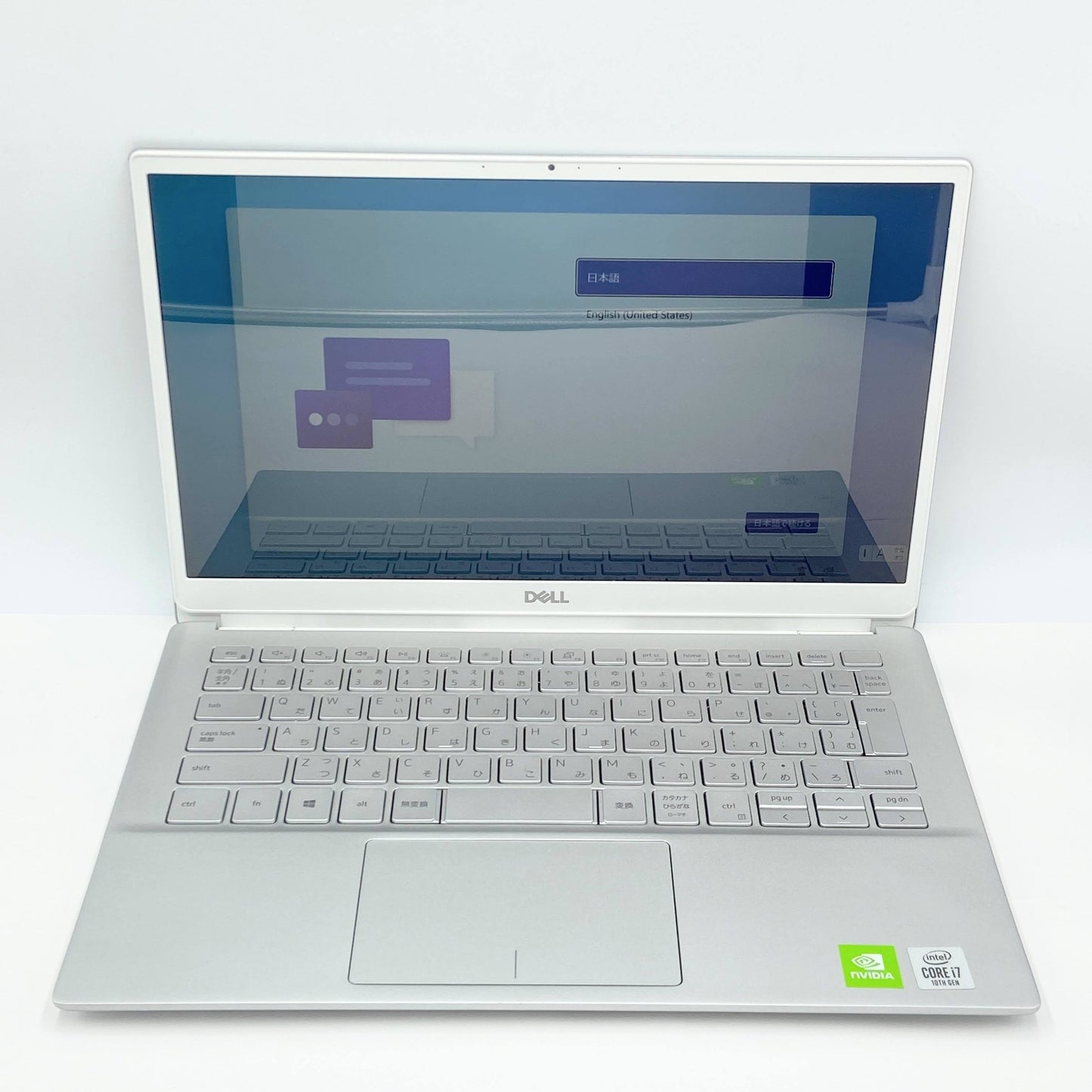 DELL inspiron 7391 P114G i7 10510U 8GB SSD512GB バッテリー最大容量97% 充電器あり【C6181-80】