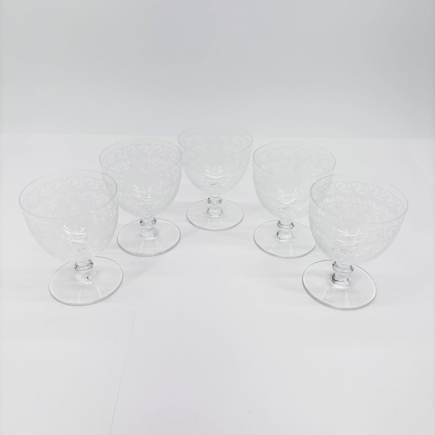 美品 Baccarat バカラ グラス ローハン ワイングラス Lサイズ 5客【C8293-80】