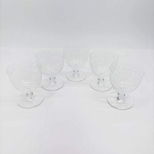 美品 Baccarat バカラ グラス ローハン ワイングラス Lサイズ 5客【C8293-80】