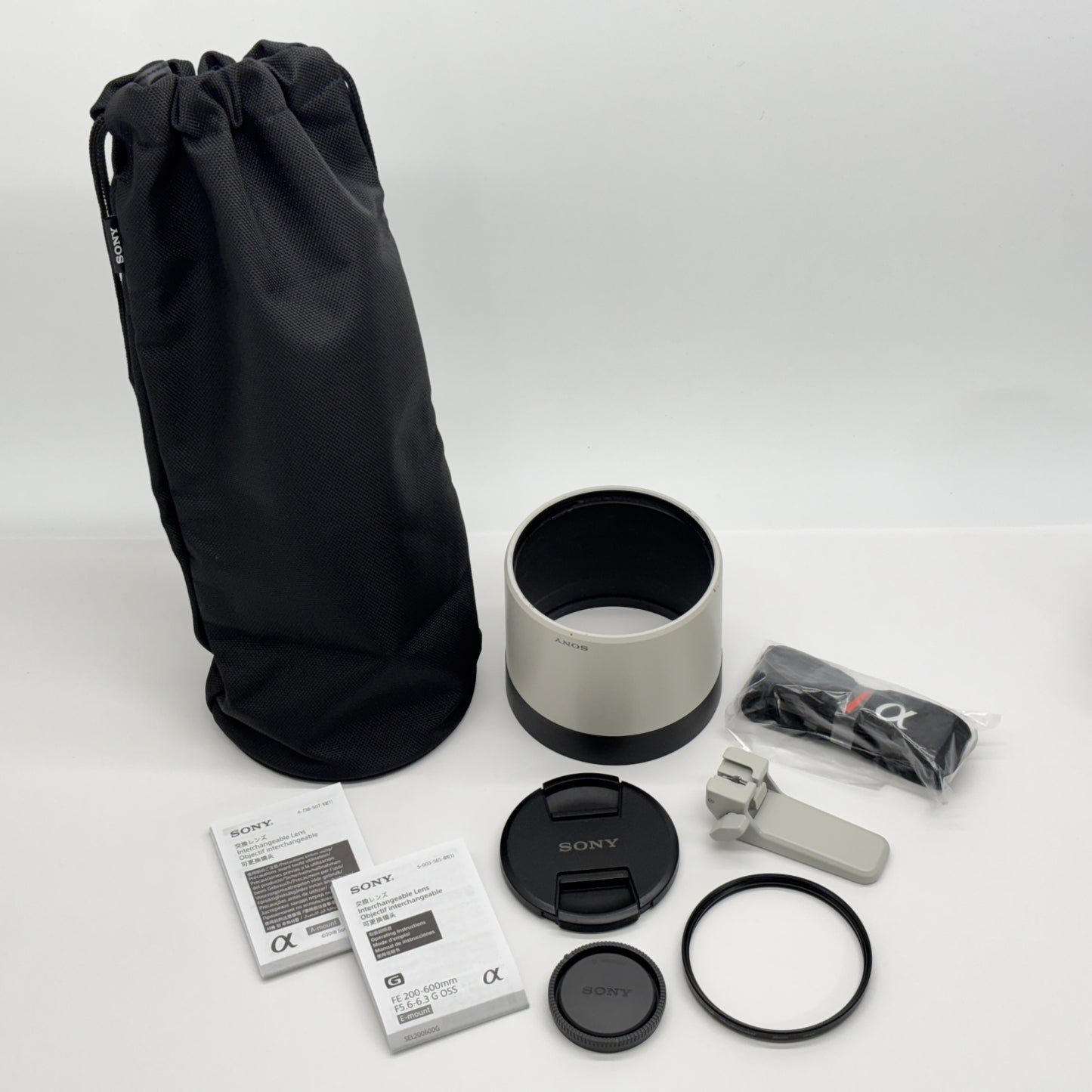 美品 SONY FE 200-600mm F5.6-6.3 G OSS SEL200600G【C8485-100】