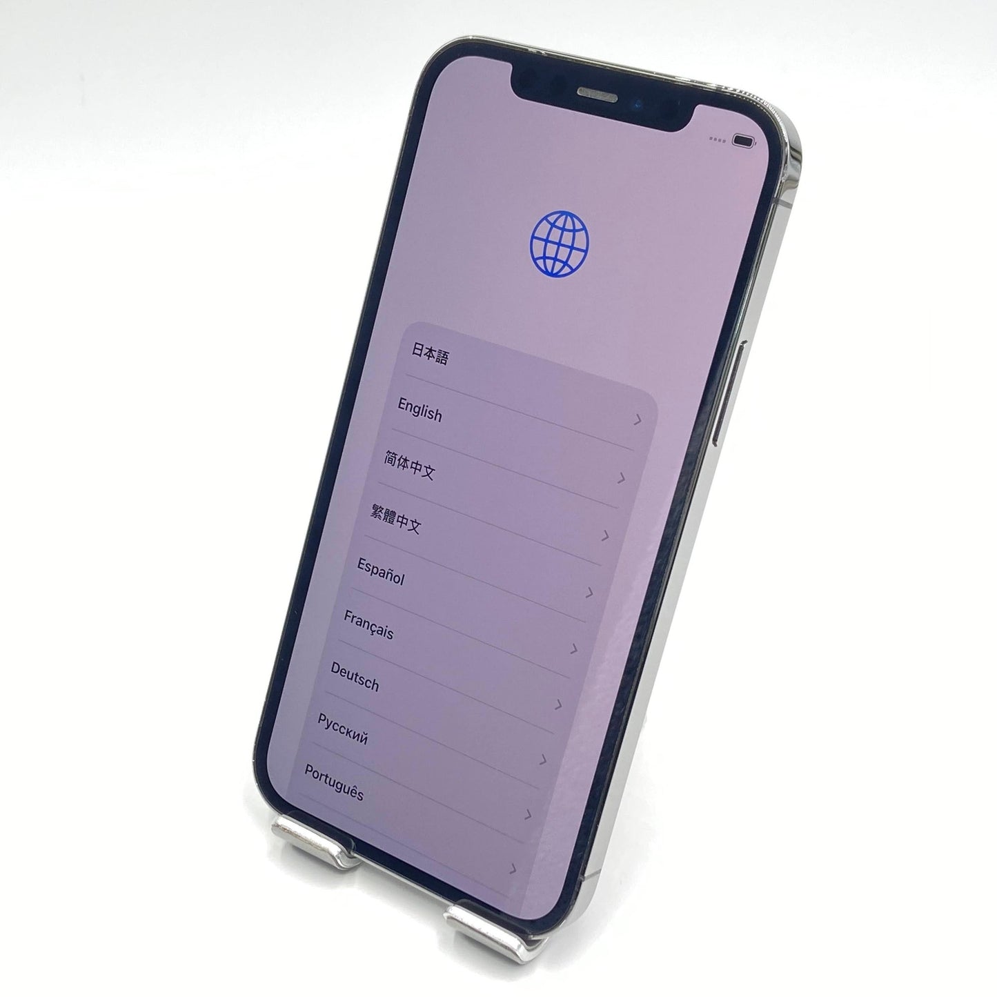 SIMフリー Apple iPhone12pro MGM93J/A 256GB Graphite グラファイト バッテリー最大容量79%【C5756-C】