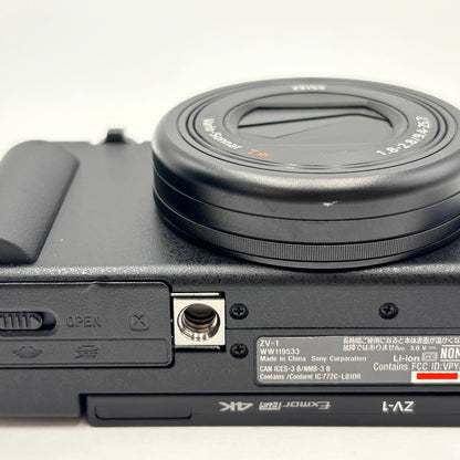 SONY ソニー ZV-1 コンパクトデジタルカメラ ブラック 【C5523-60】
