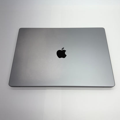 MacBook Pro Touch ID 16インチ (Late 2021) Apple M1 Max 10コアCPU 32コアGPU 32GB SSD 1TB スペースグレイ MK1A3J/A バッテリー最大容量100%【C5197-100】
