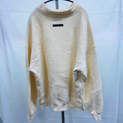 Fear of God Essentials エッセンシャルズ オーバーサイズ モックネック スウェットシャツ【C2580-】