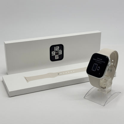 美品 Apple Watch SE 第2世代 GPS 44mm アルミニウム MA7X4J/A バッテリー最大容量100%【C8929-C】