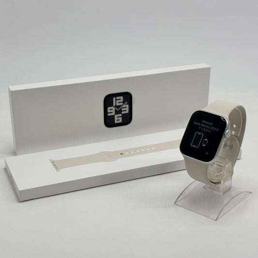 美品 Apple Watch SE 第2世代 GPS 44mm アルミニウム MA7X4J/A バッテリー最大容量100%【C8929-C】