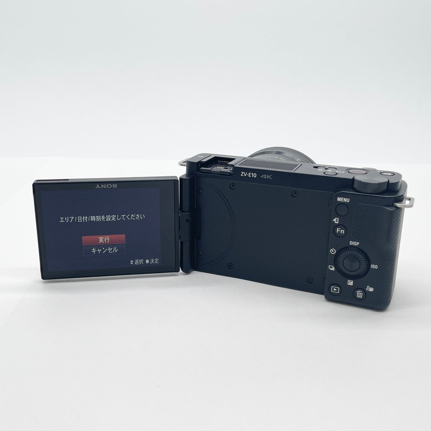 美品 SONY VLOGCAM ZV-E10L E PZ 16-50mm F3.5-5.6 OSS SELP1650 パワーズームレンズキット ブラック【C8367-60】