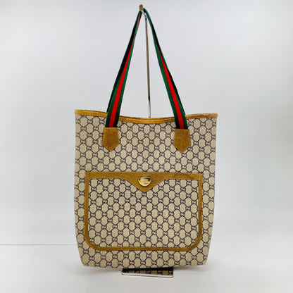 GUCCI PLUS PVCトートバッグ シェリーライン【C4593】