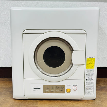 Panasonic パナソニック 電気衣類乾燥機 NH-D603 2022年製 ホワイト N-UF21 スタンド付属【C6016】