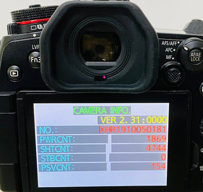 送料無料 パナソニック Panasonic LUMIX DC-G9 ボディ ショット数4,474枚 C3851