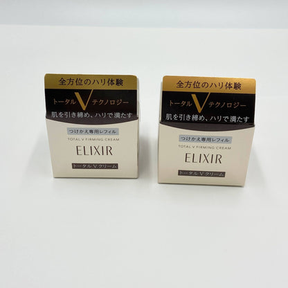 新品未開封 エリクシール ELIXIR トータルV ファーミングクリーム つけかえ専用レフィル 50g 4個　【C6061-C】