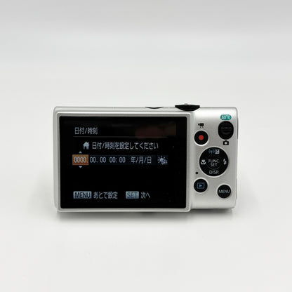 Canon IXY 100F コンパクトデジタルカメラ  シルバー 【C7502-60】