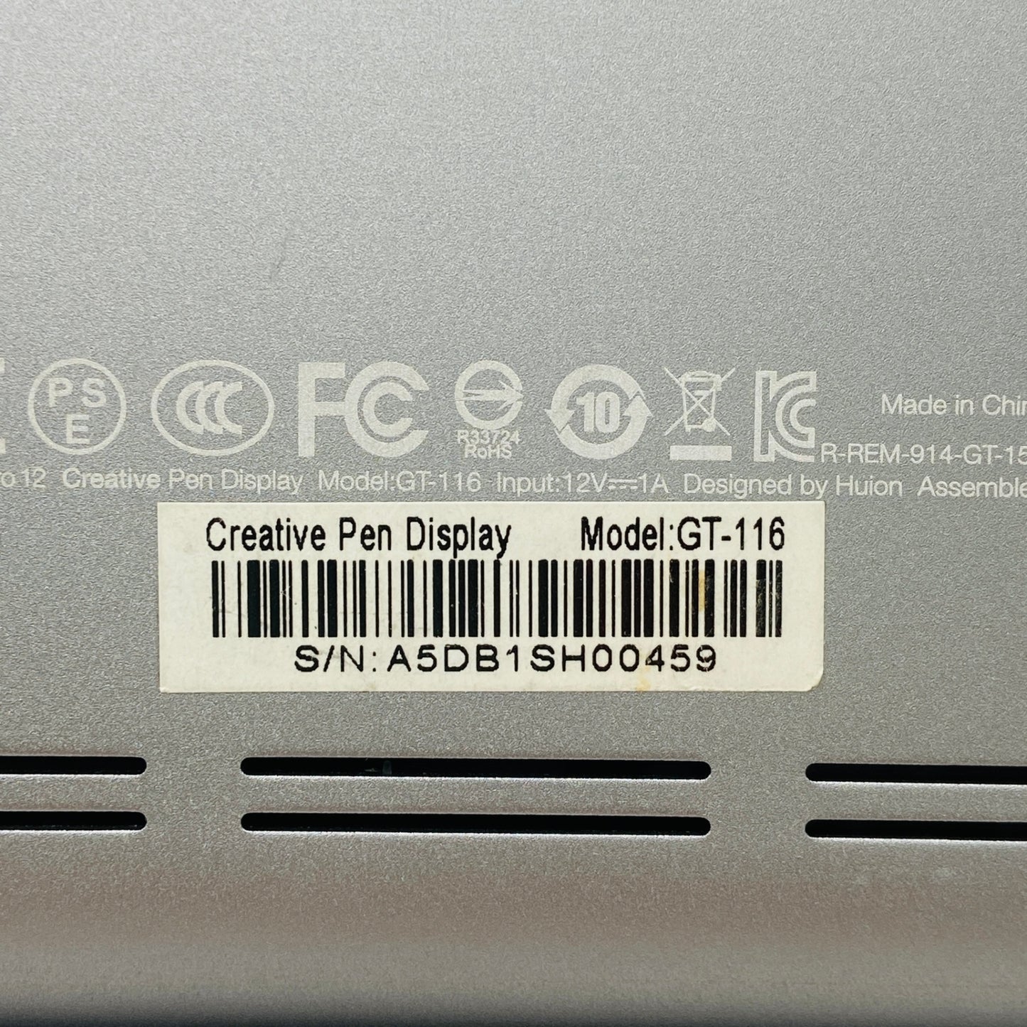 HUION Kamvas Pro 12 GT-116 液晶ペンタブレット 【C4128-80】