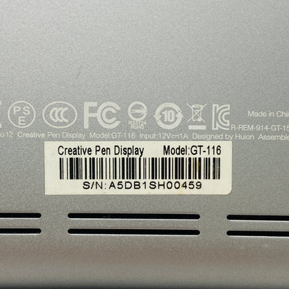 HUION Kamvas Pro 12 GT-116 液晶ペンタブレット 【C4128-80】
