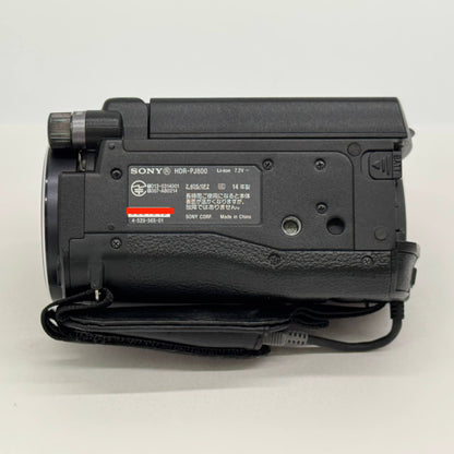 美品 SONY HANDYCAM HDR-PJ800 デジタルHD ビデオカメラ【C7637-60】